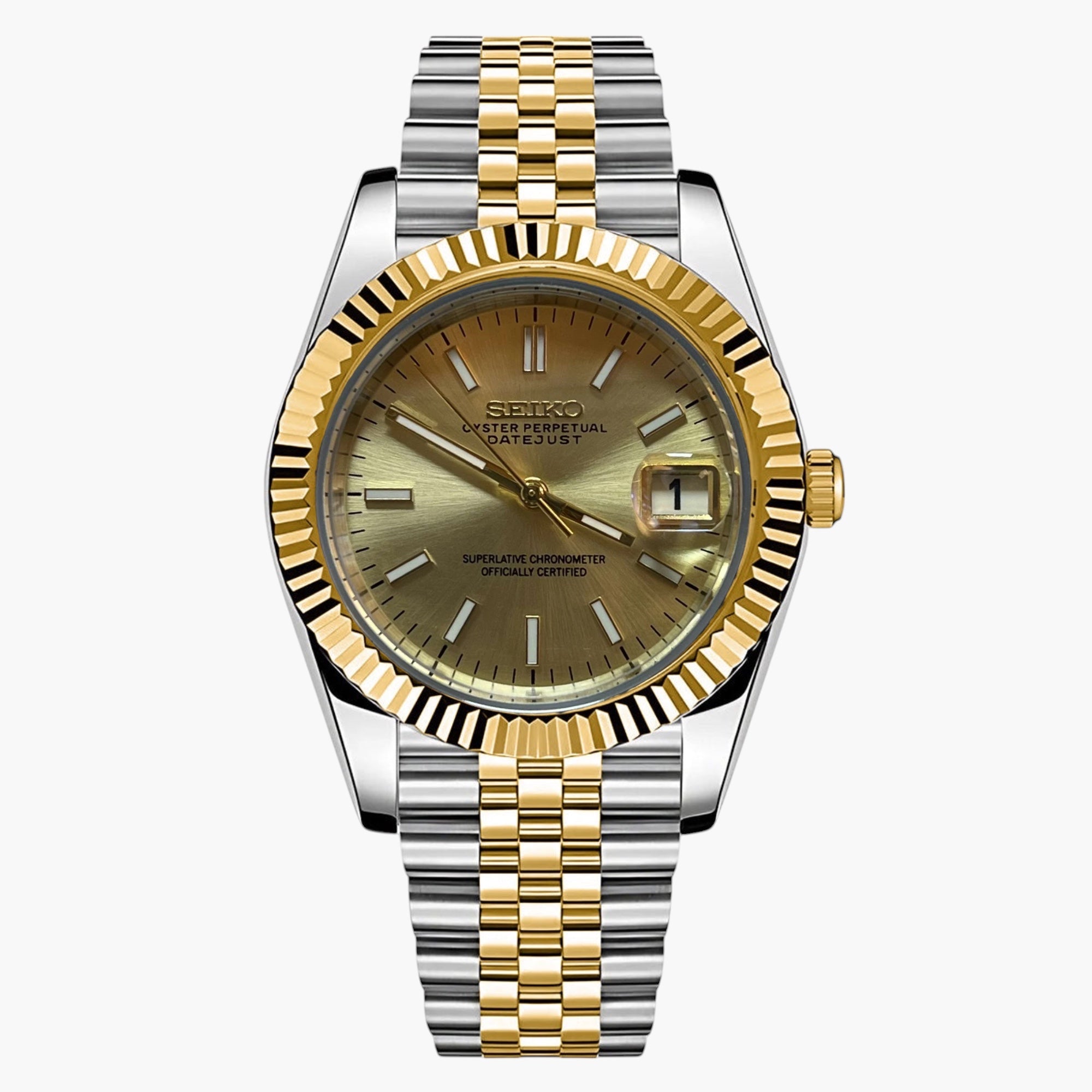 Seikojust Twotone Gold